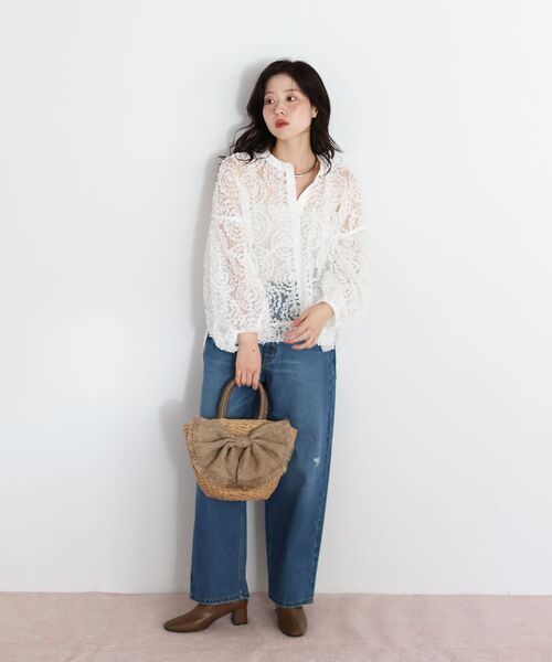 le.coeur blanc（ルクールブラン） ブラウス シャツ TORRAZZO DONNA