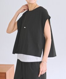 BEARDSLEY（ビアズリー） ブラウス シャツ リネンショートベスト