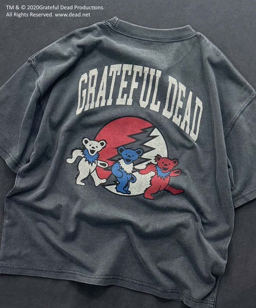 Grateful Dead（グレイトフル・デッド） tシャツ 「GRATEFUL DEAD
