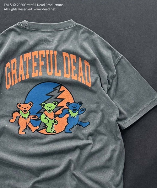Grateful Dead（グレイトフル・デッド） tシャツ 「GRATEFUL DEAD