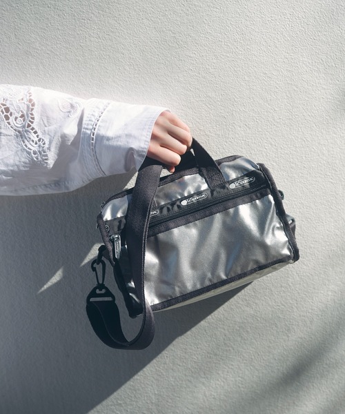 ⭐️美品❗️LeSportsac アダムエロペ別注シルバー ミニダッフルバッグ 楽天市場】【LeSportsac for ADAM ET ROPE'】別注 DELUXE MINI DUFFEL