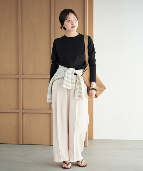plage（プラージュ） tシャツ 「追加」premiumフライス long Tシャツ