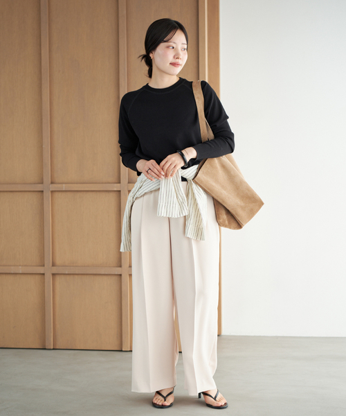 plage（プラージュ） tシャツ 「追加」premiumフライス long Tシャツ