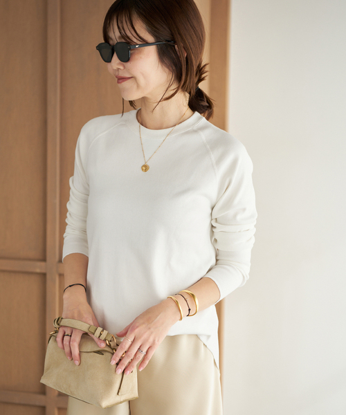 plage（プラージュ） tシャツ 「追加」premiumフライス long Tシャツ