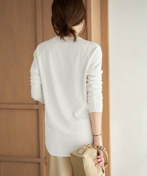 plage（プラージュ） tシャツ 「追加」premiumフライス long Tシャツ