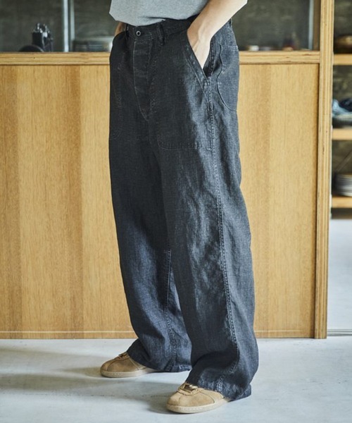 orSlow（オアスロウ） ワイドパンツ パンツ WWII 40S U.S NAVY SUMI
