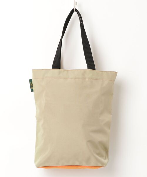 Hervé Chapelier ベージュ トートバッグ Herve Chapelier（エルベシャプリエ） ワンポイントトートバッグ