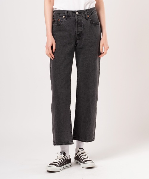 「Levi's」 デニムパンツ 28inch ブラック レディース | Levi's