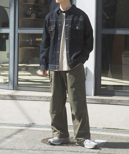 「ITEMS URBANRESEARCH」 デニムジャケット MEDIUM インディゴブルー メンズ_画像5