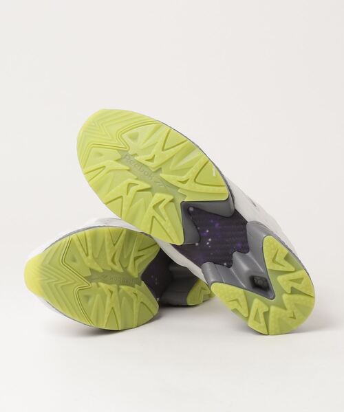 「Reebok」 ローカットスニーカー 24.5cm ホワイト×グレー メンズ_画像5