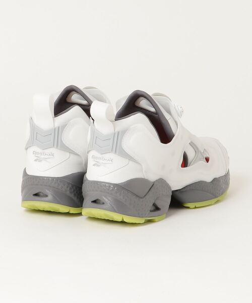 「Reebok」 ローカットスニーカー 24.5cm ホワイト×グレー メンズ_画像7