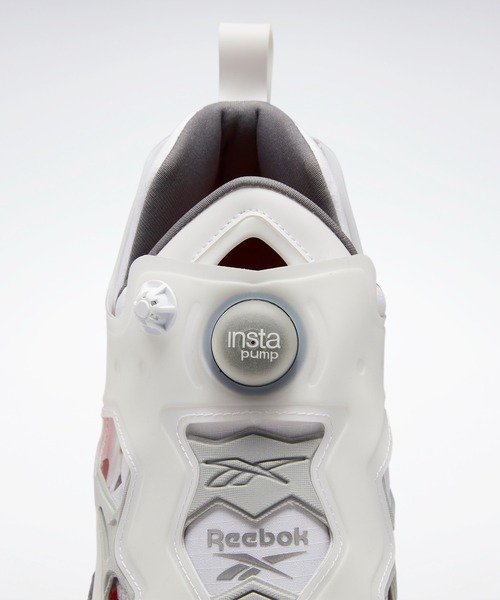 「Reebok」 ローカットスニーカー 24.5cm ホワイト×グレー メンズ_画像9