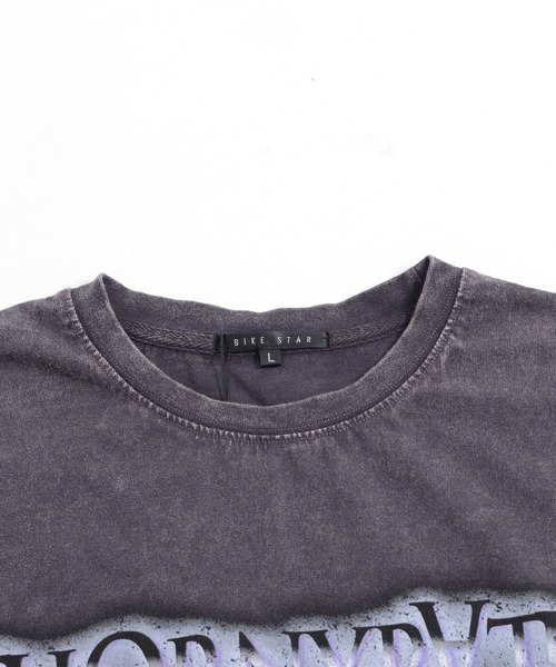 「SILVER BULLET」 「CavariA」半袖Tシャツ L グレー メンズ_画像9