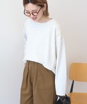 tシャツ 「WEB限定」ワッフル配色メロープル...の詳細画像5