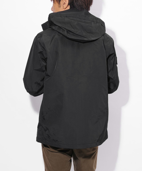 アブガルシア ABU GARCIA ウォータープルーフジャケット ブラック JACK & MARIE ジャケット ブルゾン ABU GARCIA / WATER PROOF