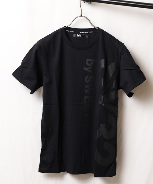 ギフトに最適★SY32 by SWEET YEARS VERTICAL LOGO TEE★半袖 SY32 by SWEET YEARS tシャツ 「SY32 YEARS」VERTICAL LOGO TEE