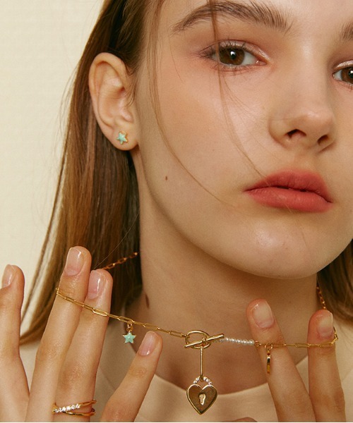 ピアス 「VINTAGE HOLLYWOOD」TWINKLE LITTLE STAR POST EARRING 