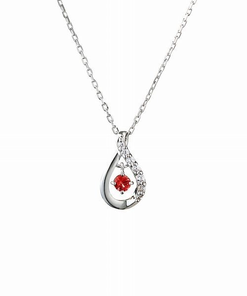 【新品】4°c ネックレス しずく 11月 誕生石 canal958 Canal4℃ カナル 4°c ネックレス 11月誕生日石 シトリン しずく