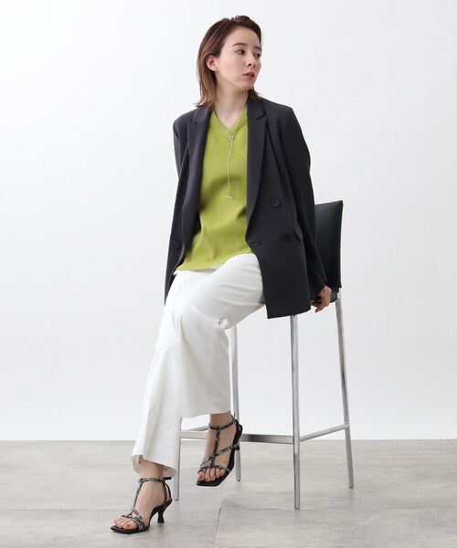 人気ブランドの新作パンツ 太田莉菜さん着用 洗える デニムライク センタープレスワイドパンツ ボトムス パンツ レディースファッション ファッション 12 145 Www Jesuitnola Org