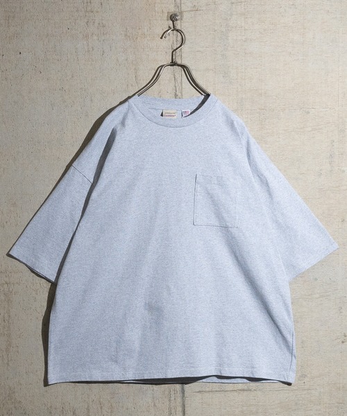 tシャツ Tシャツ メンズ 「h」「Goodwear」USAコットン ポケット付き S/S SUPER BIG TEE｜zozo｜04