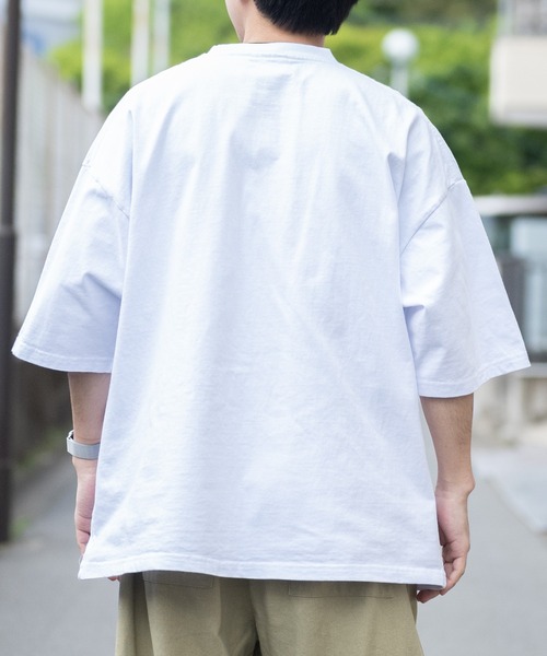 tシャツ Tシャツ メンズ 「h」「Goodwear」USAコットン ポケット付き S/S SUPER BIG TEE｜zozo｜17