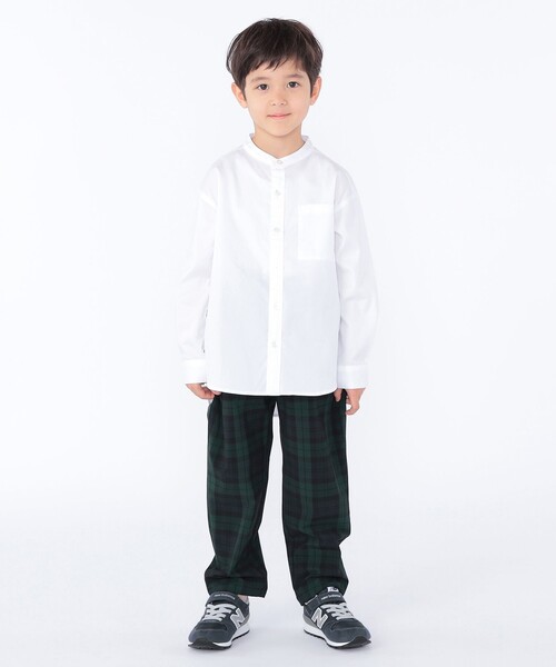 SHIPS KIDS:110〜130cm / ラウンドカラー ブラウス SHIPS KIDS:110～130cm / ラウンドカラー ブラウス | シップス