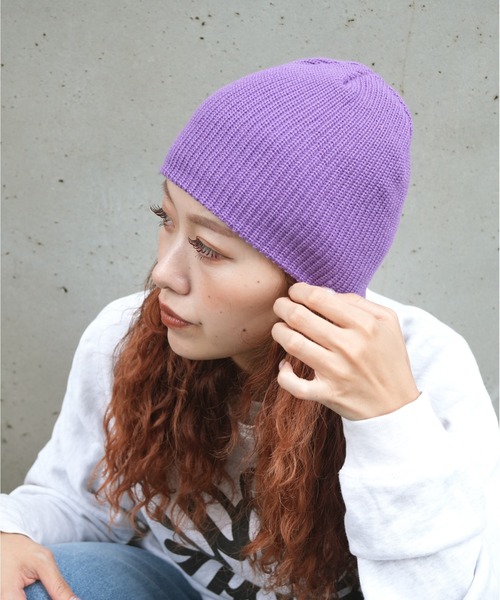 Jelly moo（ジェリームー） ニット帽 ニットキャップ 「 」 リブニット