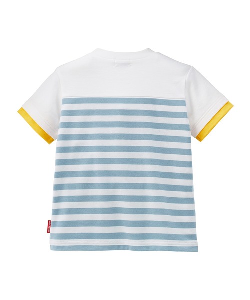MIKI HOUSE（ミキハウス） tシャツ カラバリボーダー半袖Tシャツ