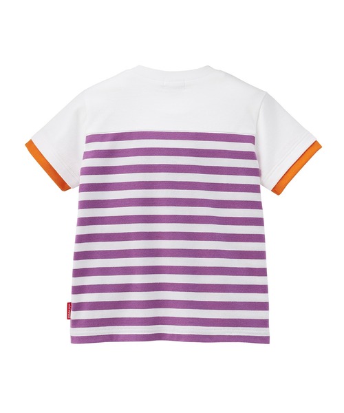 MIKI HOUSE（ミキハウス） tシャツ カラバリボーダー半袖Tシャツ