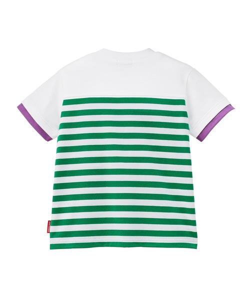 MIKI HOUSE（ミキハウス） tシャツ カラバリボーダー半袖Tシャツ