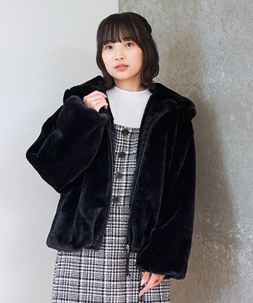 ヤマダヤ★FIKA. シャギーxファー ドッキングブルゾン ヤマダヤ☆FIKA. シャギーxファー ドッキングブルゾン - メルカリ