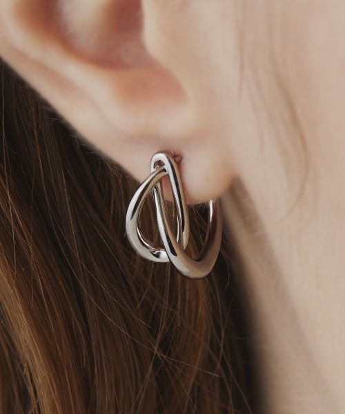 大人気!! 4℃ 【Noble of Water】K18/K10/シルバー ピアス 4℃ ピアス 「Noble of Water」シルバー レディース : ZOZOTOWN