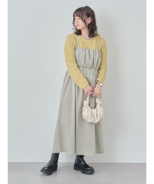 DOEN キャミワンピース ELENCARE DUE ワンピース ・ELENCARE DUE ギャザーキャミ