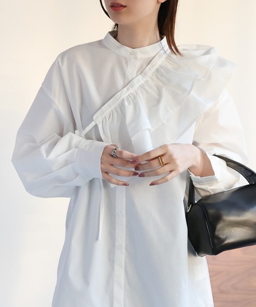 GIRL｜ケープセットボリューム袖3WAYブラウス | Rakuten Fashion
