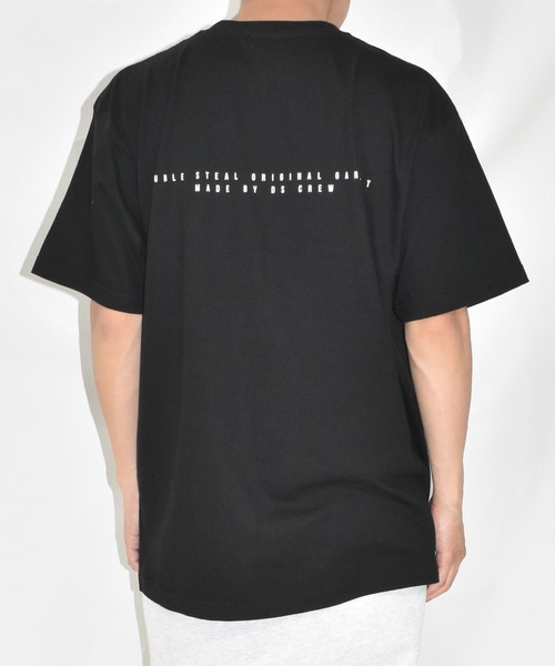 DOUBLE STEAL（ダブルスティール） tシャツ カラフルロゴ刺繍 Tシャツ