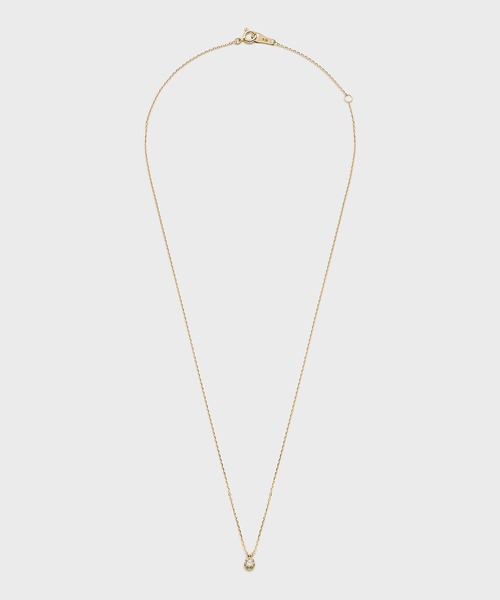 ネックレス K18ダイヤモンドネックレス（0.1ct） レディースの画像