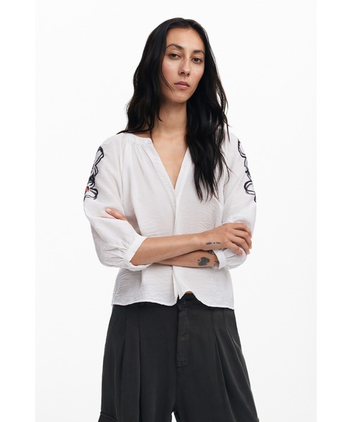 Desigual ブラウス シャツ SET ブラウスショートスリーブ