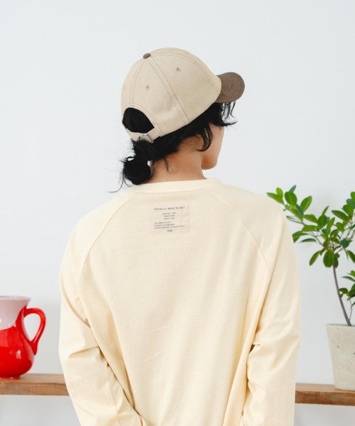 割引 eLur キャップ 帽子 「eLur」バイカラーキャップ レディース 帽子