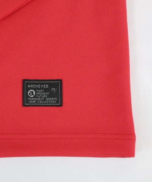 archivio tシャツ 「MENS」UV冷感ボックスロゴプルオーバー