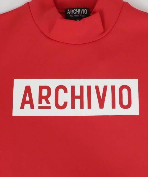 archivio tシャツ 「MENS」UV冷感ボックスロゴプルオーバー