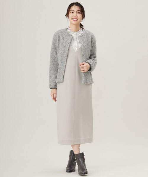 【洗える】サイロチェック＆ストライプ ブラウス ブラウス シャツ 「洗える」サイロチェック＆ストライプ