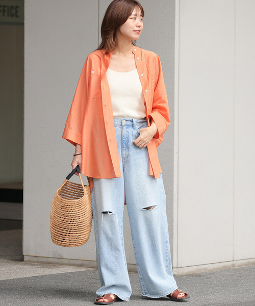 JOURNAL STANDARD relume ブラウス シャツ 「追加2」コットン