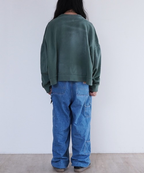 トレーナー スウェット DISCOVERED SUNBURN SKELTON SWEAT メンズ レディース