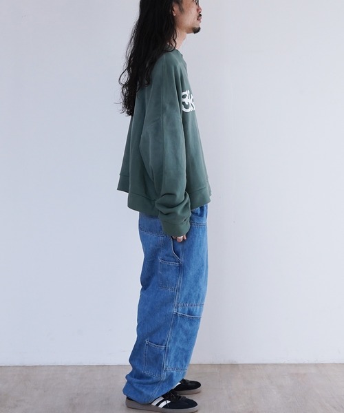トレーナー スウェット DISCOVERED SUNBURN SKELTON SWEAT メンズ レディース