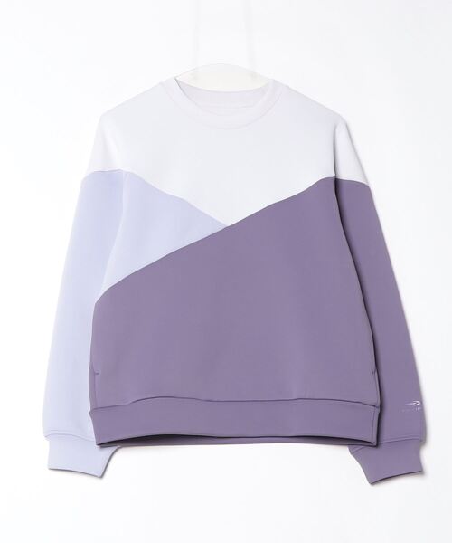 ニット セーター ティゴラ TIGORA ストレッチニットクルーネック レディース TIGORA ニット セーター ティゴラ ストレッチニットクルーネック