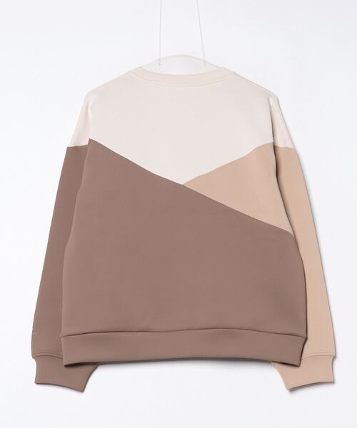 ニット セーター ティゴラ TIGORA ストレッチニットクルーネック レディース TIGORA ニット セーター ティゴラ ストレッチニットクルーネック