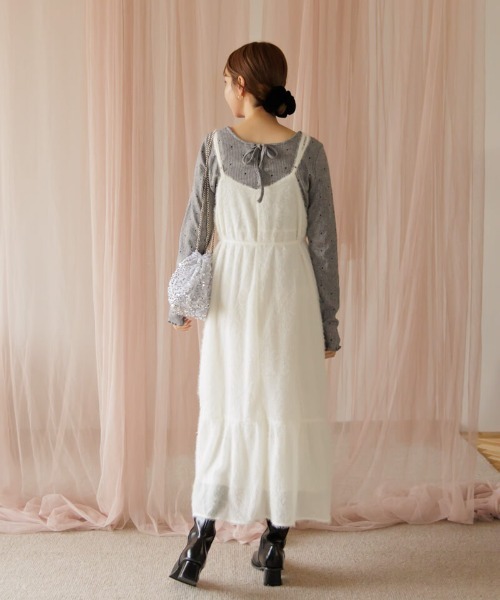 tシャツ ハートリブトップ3 レディース flower（ファッション） tシャツ ハートリブトップ3 レディース