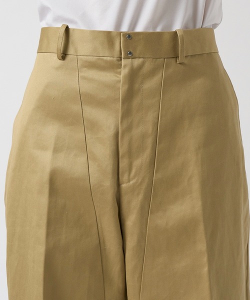 TANAKA チノパン 「TANAKA / タナカ」THE WORK TROUSERS KHAKI