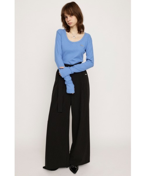 SLY tシャツ METAL PLATE BASIC TOPS メタル プレート ベーシック 