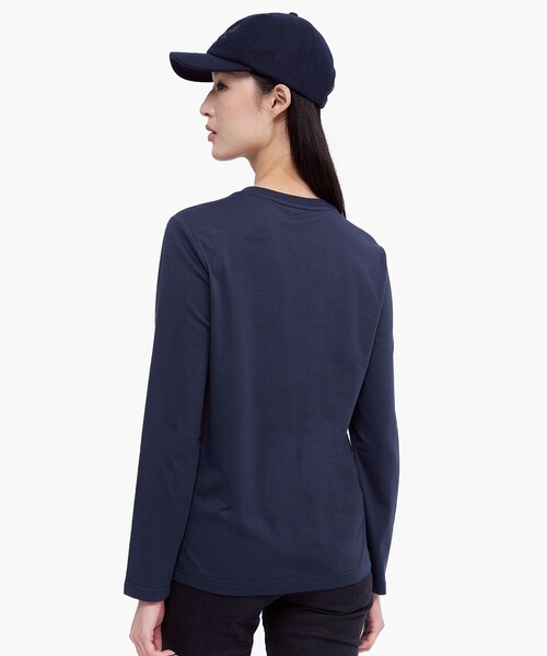 tシャツ 吸水速乾 抗菌防臭 ロングスリーブ長袖Tシャツ RP レディース AIGLE tシャツ 吸水速乾 抗菌防臭 ロングスリーブ長袖Tシャツ RP